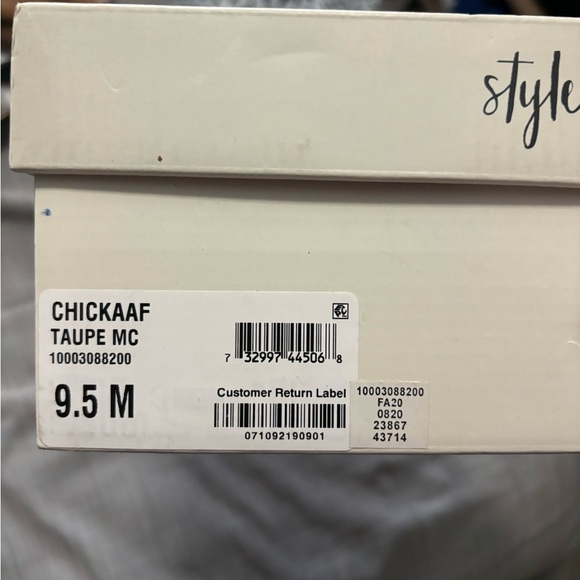 Style & Co Women’s Chickaaf Taupe MC Size 9.5M 2020 Brown Heels NEW - Picture 16 of 16